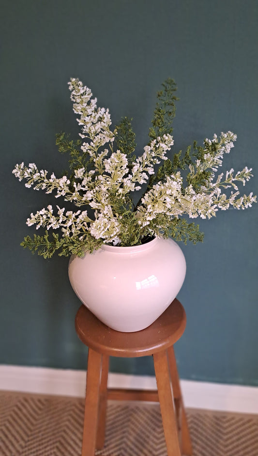 Large seeded stem, Faux floral stems, artificial flowers, willow stems, branches for vase, flower arrangement, floral arrangement, flowers for large vase.